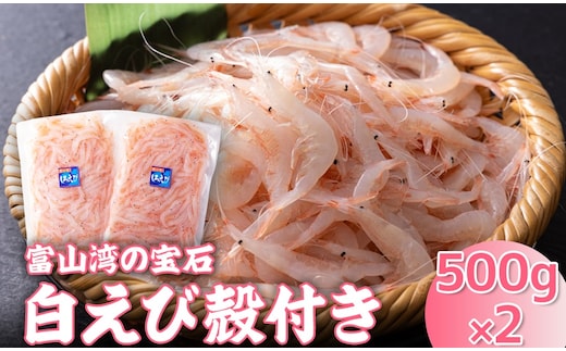 白えび殻付き500g×2