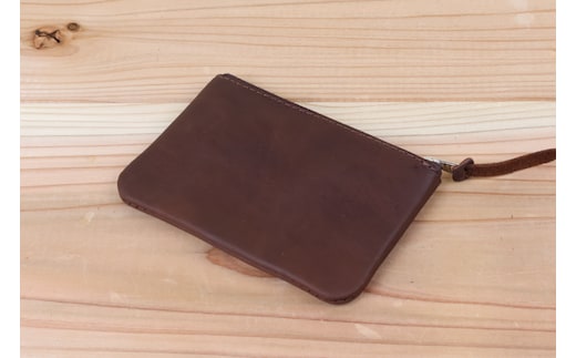 ポーチ ブラウン [アトリエSASSA 富山県 朝日町 34310047]