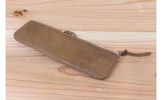 ペンケース グレー [アトリエSASSA 富山県 朝日町 34310053]
