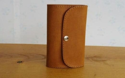 ミドル財布（ホールドあり） ヌメベージュ / アトリエSASSA / 富山県 朝日町 [34310072]