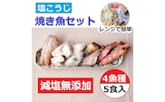 【発送時期が選べる】レンジで簡単　塩こうじ　焼き魚セット ※2025年10月上旬～2026年3月下旬頃に順次発送予定