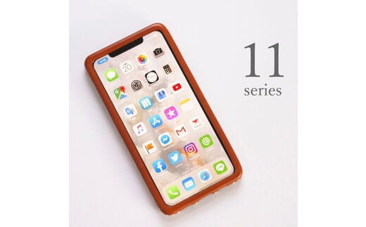 iPhoneケース シンプルレザースマホケース 11/11pro/11proMax 革 日本製 レザー 手作り | おしゃれ かわいい メンズ レディース プレゼント