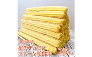 【定期便】国内製造　星のチュロス　プレーン朝食用　25本入り　全5回 ※着日指定不可