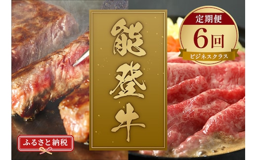 【定期便】【和牛セレブ】能登牛「ビジネスクラス」全6回 wa111-051