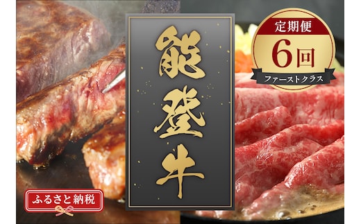 【定期便】【和牛セレブ】能登牛「ファーストクラス」全6回 wa111-052