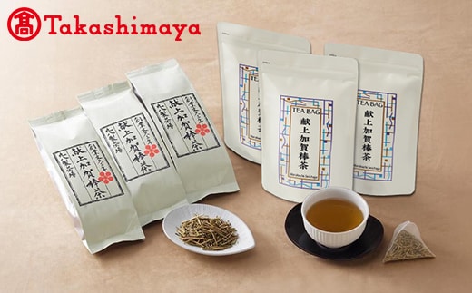 丸八製茶場 加賀棒茶 お茶セットＢ【高島屋選定品】［60C0353］ F6P-0025