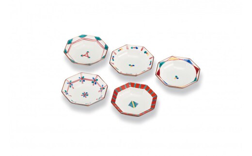 3.3号皿揃 絵変わり 民芸品 工芸品 雑貨 食器 小皿 お皿 プレート キッチン雑貨 キッチン用品