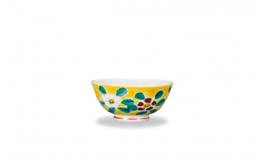 九谷焼 プチ飯碗 花文 a02 工芸品 茶碗 ご飯用 お茶碗 誕生日プレゼント 還暦祝い 古希 喜寿 米寿 退職 定年 プレゼント お祝い お返し お礼