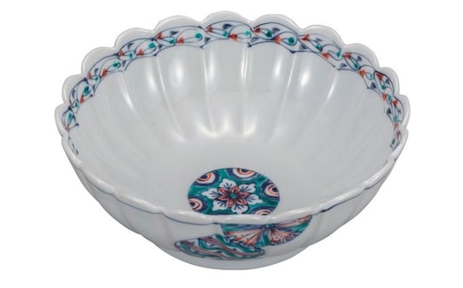 九谷焼 5.2号鉢 丸小紋 a01 食器 キッチン雑貨 キッチンアイテム 雑貨 お皿 食卓 テーブルコーディネート 盛り付け 