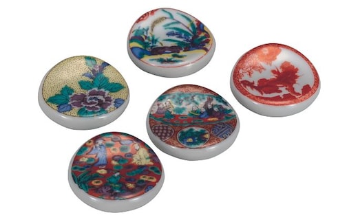 九谷焼 箸置 時代画 a05 食器 キッチン雑貨 キッチンアイテム 雑貨 食卓 テーブルコーディネート 箸置きセット 