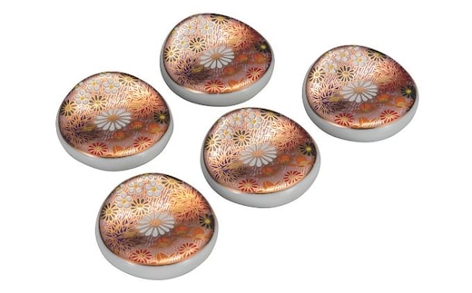 九谷焼 箸置 金花詰 a05 食器 キッチン雑貨 キッチンアイテム 雑貨 食卓 テーブルコーディネート 箸置きセット 