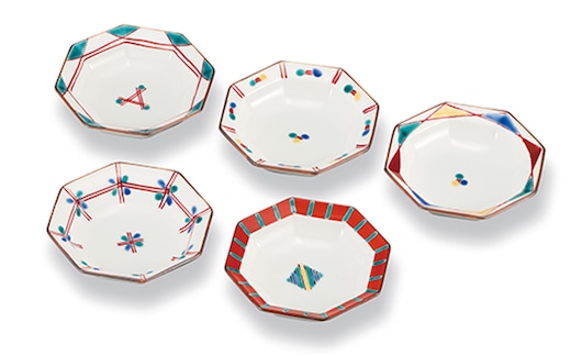 3.3号皿揃 絵変わり 民芸品 工芸品 雑貨 食器 小皿 お皿 プレート キッチン雑貨 キッチン用品 