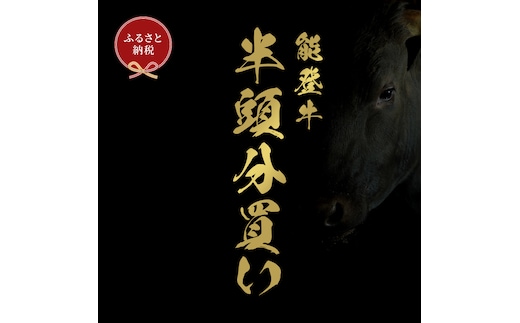 肉【和牛セレブ】能登牛 半頭買い（12分割配送）黒毛和牛 霜降り ギフト 石川県 能美市