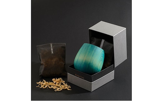 THE EASTON 能登ヒバタンブラー 山中塗 ラウンドタイプ 香り付 能美市レッド