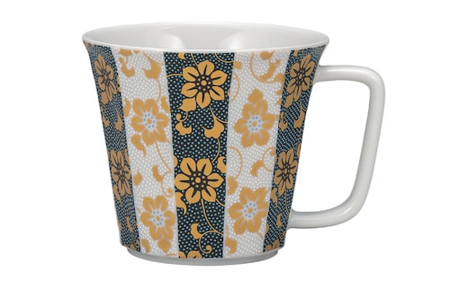 九谷焼 マグカップ・鉄仙文