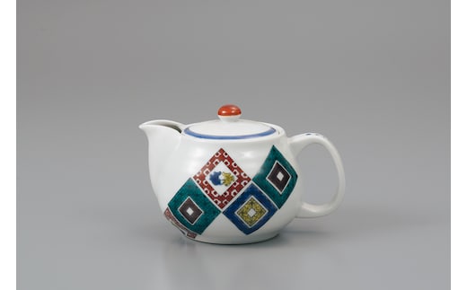 ポット急須 石畳の図 大志窯