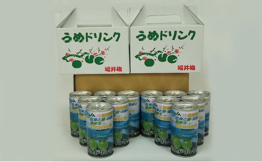 梅ドリンク12本（6本ずつ化粧箱入り） 果汁飲料 ジュース 