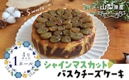 シャインマスカット バスクチーズケーキ【アズールヤード】｜チーズケーキ 贈答用 スイーツ プレゼント ギフト