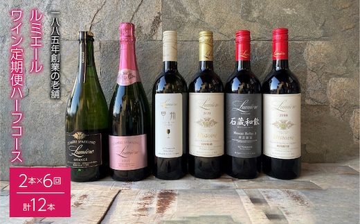 ルミエール ～ワイン定期便ハーフコース～ 063-006