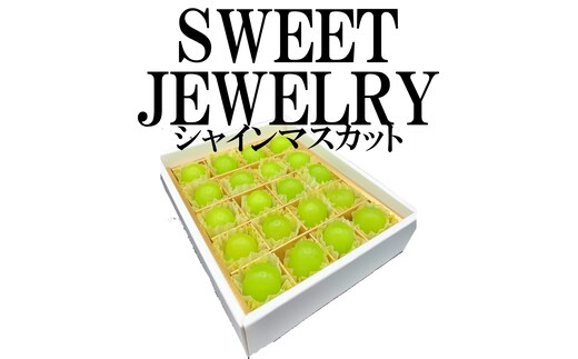 【2026年発送★先行予約】山梨県笛吹市産 シャインマスカット 粒ギフト SWEET JEWELRY 105-016-26y