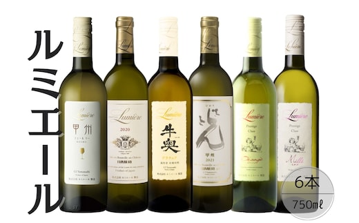 ルミエール おすすめ白ワイン6本 167-132