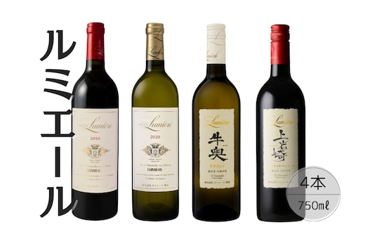 ルミエール おすすめ赤白ワイン4本セット⑥ 167-139