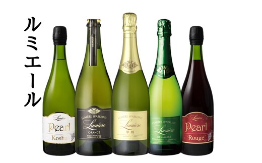 ルミエール スパークリングワイン 5本セット 167-191