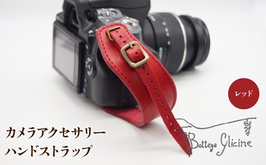 カメラアクセサリー ハンドストラップ レッド 172-018-RD