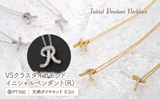 Pt950 ダイヤイニシャル ＰＮ ( R ) 管理番号20208009 221-002-R