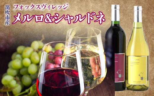 アルプスワイン FOX VILLAGE メルロ＆シャルドネ 236-005