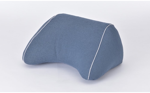 床でもベッドでも 使い方あれこれ・バックレストクッション（インディゴ）[5839-9417] [58399417]