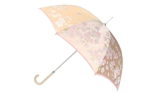 槙田商店【晴雨兼用】長傘 ”絵おり” 桜 FAA5067