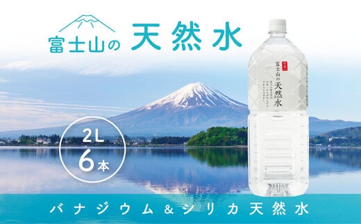 「富士山の天然水」2Lペットボトル FBB009