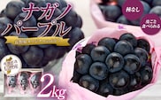ぶどう ナガノパープル 2kg 葡萄 ブドウ 長野パープル 果物 くだもの フルーツ 旬の果物 旬のフルーツ 信州 長野 長野県