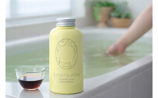 華密恋 薬用入浴剤 400mL [カミツレ研究所 長野県 池田町 48110808] 入浴剤 カミツレン カミツレ