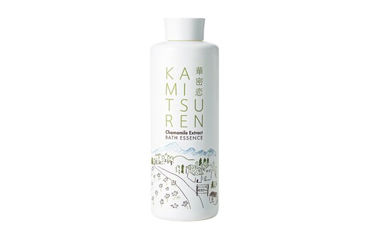 華密恋 薬用入浴剤 6ヶ月 定期便 (初回400ml 2回目以降350mL) 総計6本 [SouGo 長野県 池田町 48110890] カミツレン カミツレ 入浴剤 液体 ボトル 詰め替え つめかえ用 限定