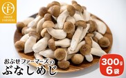 ぶなしめじ  300g × 6袋 ［おぶせファーマーズ］