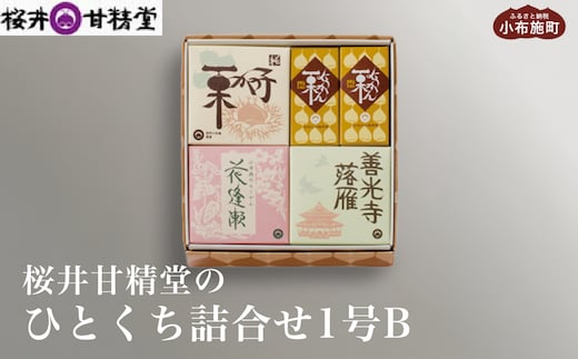 桜井甘精堂 ひとくち詰合せ１号 B［桜井甘精堂］