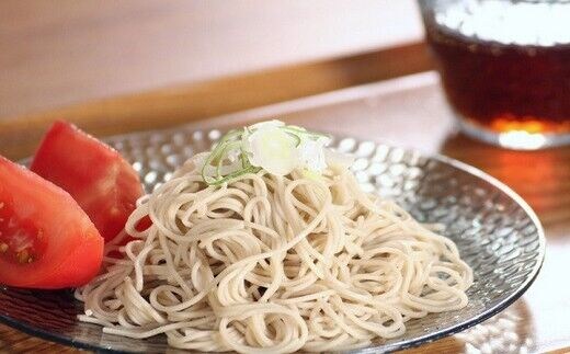 長野県信濃町ふるさと納税「しなの麺詰め合わせ」地粉そば乾麺200g×2