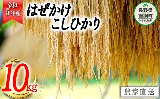 米 こしひかり 10kg ( 令和5年産 ) 黒柳さんのお米 はぜかけ 沖縄県へ