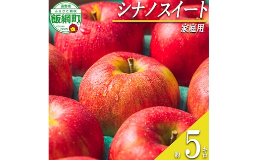 【 甘さ最強 / シナノスイート 】 りんご シナノスイート 家庭用 5kg 2026年10月下旬頃から2026年11月上旬頃まで順次発送予定 ふるさと振興公社 リンゴ 林檎 長野県 飯綱町 [2018]