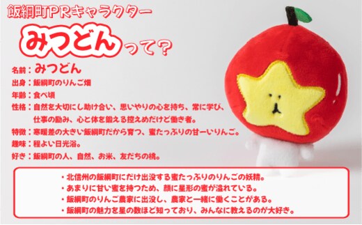 飯綱町PRキャラクター みつどん オリジナル グッズ キーホルダー 沖縄