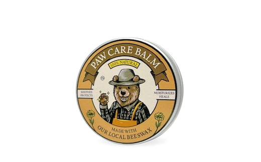 肉球クリーム 無香料 オーガニック 25g 養蜂家手作り 国産天然みつろう ペット用 犬猫の肉球ケア