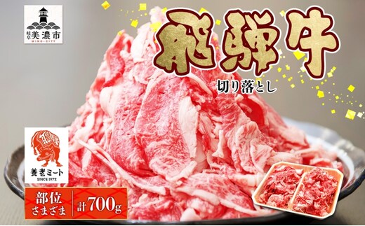 飛騨牛 切り落とし 350g×2P 国産 国産牛 牛肉 肉 牛 日本産 和牛 BBQ 焼き肉 赤身 小分け 便利 冷凍保存 一人暮らし 牛丼 肉じゃが 煮物 焼く 簡単調理 薄切り 飛騨牛切り落とし カレー ビーフシチュー 贈答品 お取り寄せ 送料無料 岐阜県 美濃市