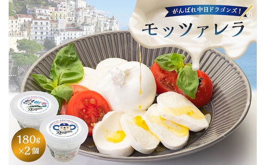 がんばれ中日ドラゴンズ！モッツァレラ（2022銅賞）2個【中日ドラゴンズコラボ】【0073-072】