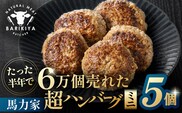 超ハンバーグミニ　5個 【0110-018】