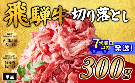 飛騨牛切り落とし 300g｜牛肉 和牛 国産 瑞穂市 岐阜県 ※離島への配送不可