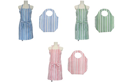 抗菌抗ウイルス エプロンセット｜ファッション ※離島への配送不可