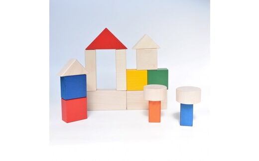 郡上八幡 つみ木であそぼう