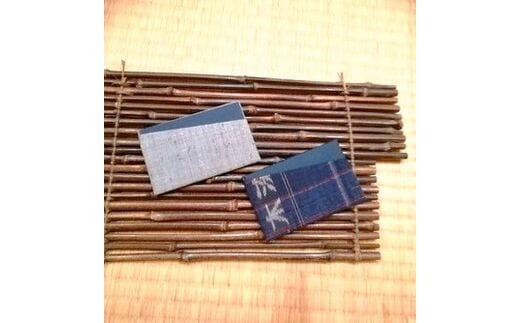 郡上紬カードケース